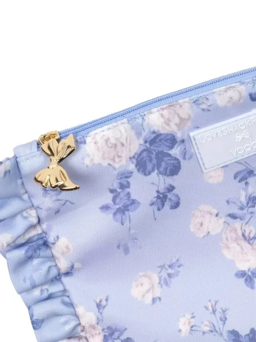 LoveShackFancy x Target Everblooming Rosettes Flat Accessories Pouch